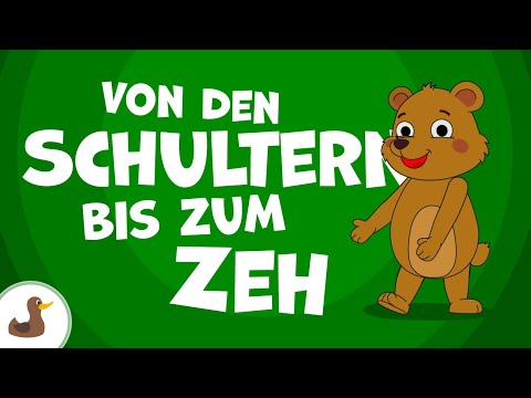🎶 Bewegungslied für Kinder | Von den Schultern bis zum Zeh | Kalle Klang | Sing Kinderlieder
