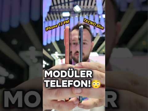Dünyanın en ince modüler telefonu 😍 #ortaklık