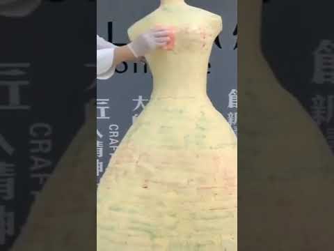 Beautiful Big Doll Shape Cake Decorating ideas👩‍🦰🎂 #shorts #birthday#doll#cake #beautiful#short#big