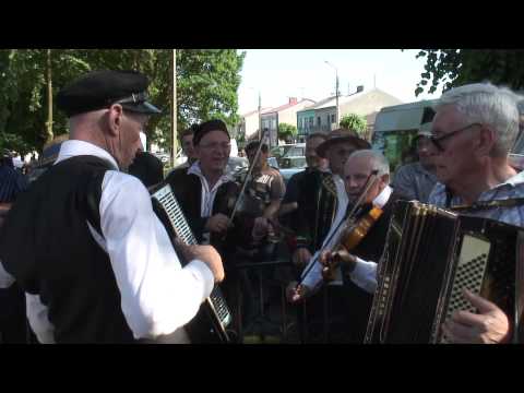 "Tango Bajka" - wspaniałe wykonanie przez dwóch harmonistów i czterech skrzypków, Powiślaki 2015