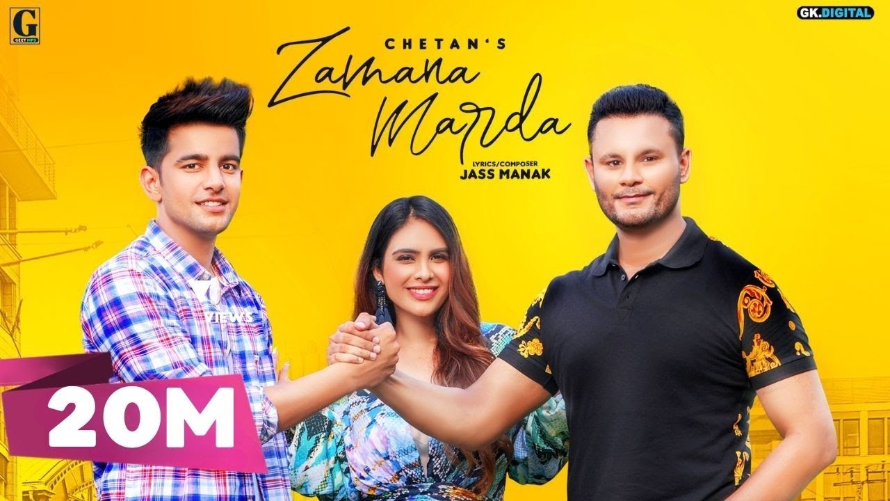 Zamana Marda|  Chetan Jass Manak Lyrics