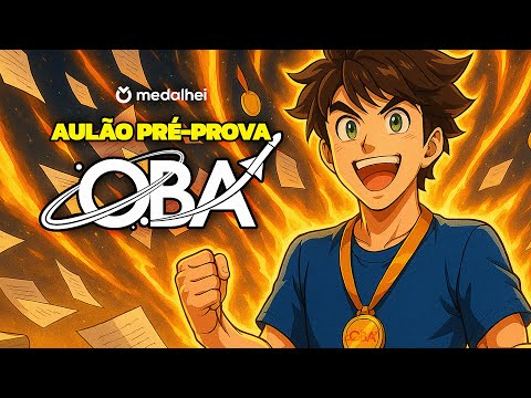 AULÃO PRÉ-PROVA OBA 2025 | Revisão Níveis 3 e 4 | Olimpíada Brasileira de Astronomia e Astronáutica