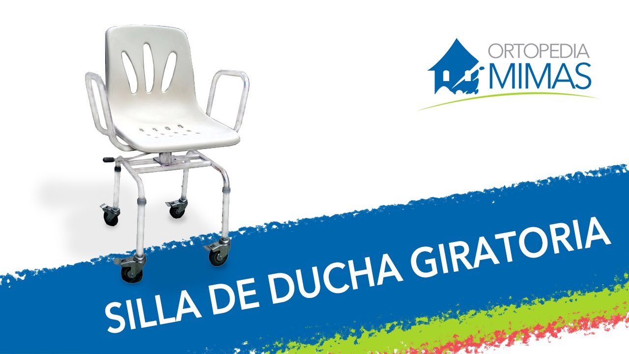Watch Silla de Ducha Giratoria con Ruedas Now Silla de Ducha Giratoria con Ruedas