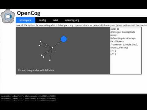 Demo of new OpenCog web UI