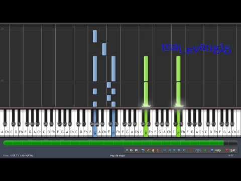 Farewell Theme - Federico Jusid & Emilio Kauderer (El Secreto De Sus Ojos) Piano Synthesia