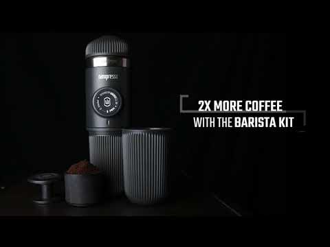 Wacaco Nanopresso Đen — Dụng Cụ Ép Espresso Cầm Tay