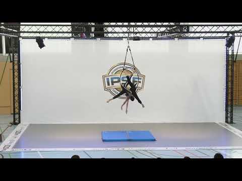 WPACS 2022 AERIAL HOOP SPORTS YOUTH DOUBLES   Adina Suleimenova & Alyona Bondareva