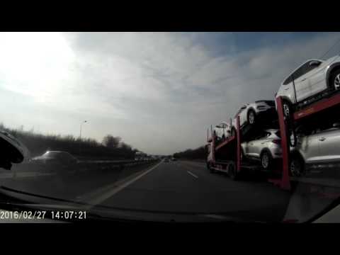 Timelapse ride - Ostrava Brno Praha and Home in 10 minutes