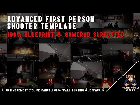 Advanced First Person Shooter Template for Unreal Engine 5 - Release Trailer