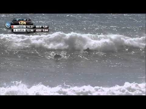 John John Florence vs Kelly Slater - Final Maneuvers - 2014 Hurley Pro