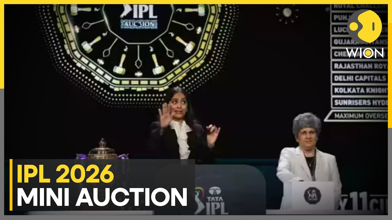 IPL 2026 Mini Auction: Where Do The Teams Stand? 359 Players To Go Under The Hammer | WION News