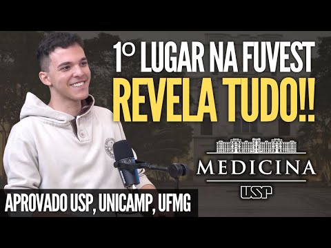 #32 Como ele passou em PRIMEIRO LUGAR na MEDICINA USP (FUVEST) direto do ensino médio? | Vitor Lara