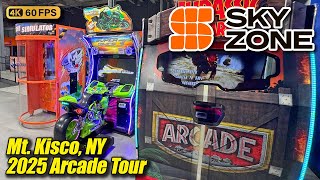 Sky Zone Trampoline Park (Mt. Kisco NY), October 2025 arcade tour, new 4K full walkthrough