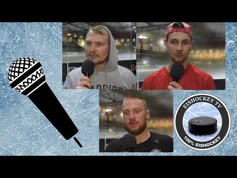 Interviews Hüfner, Stöhr, Braun I Testspiel Herner EV Miners - Tilburg Trappers I 08.09.23