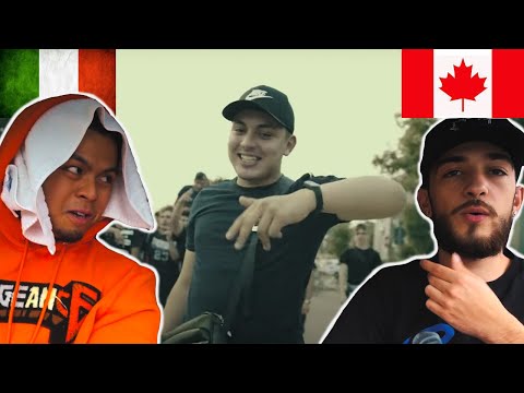 CANADIANS REACT TO ITALIAN RAP - Voleur x Flaco - PNZ (Official Video)