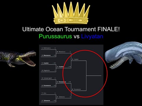 Ultimate Ocean Tournament FINALE! | Purussaurus vs Livyatan