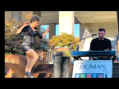 Friday Funky Buck with White Boy - @TheHumanDJ & Miss Moonshine, Mr B cute dog- Beltline Kroger