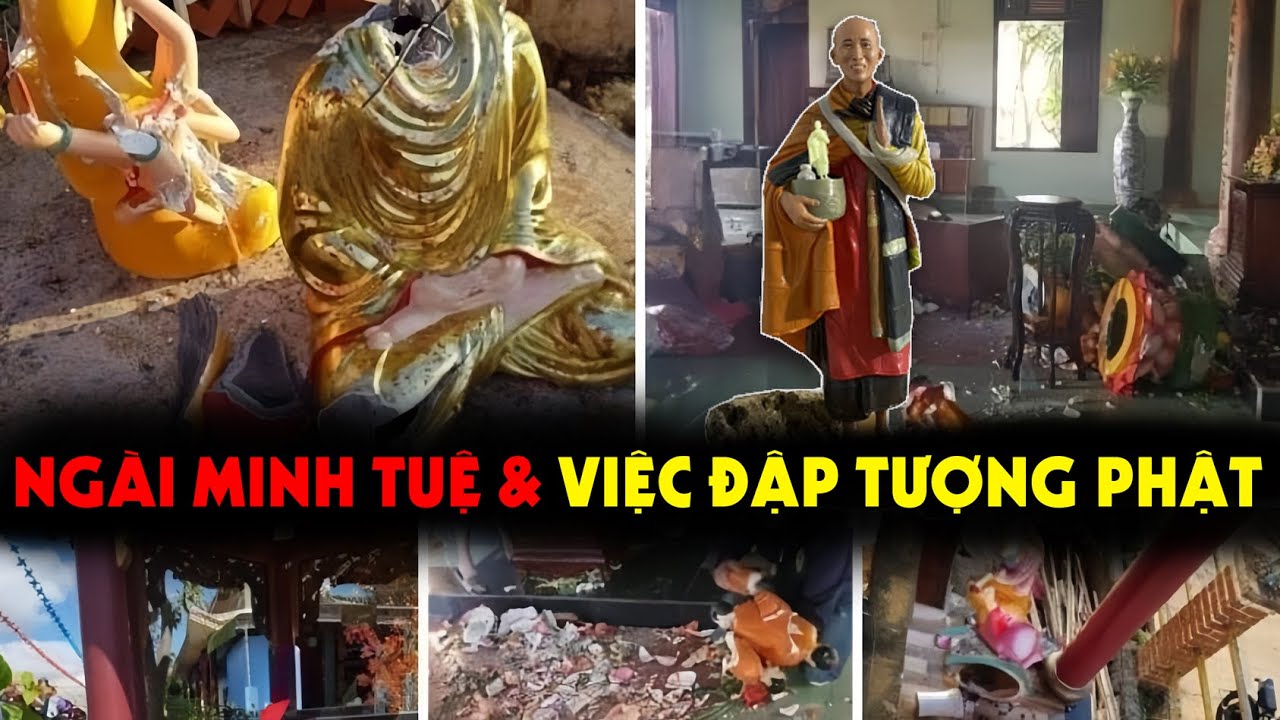 Chấn Động - Sư Đập Tượng Phật A Di Đà có liên quan gì đến Ngài Minh Tuệ?