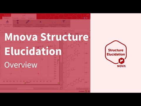 Mnova Structure Elucidation - Overview