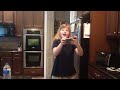 Jayda Singing Barney And The Backyard Gang Theme Song