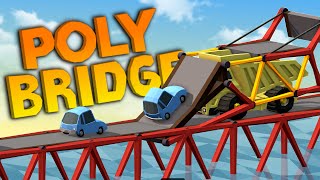 TROUBLESOME TROPICAL PARADISE - Poly Bridge New World Gameplay