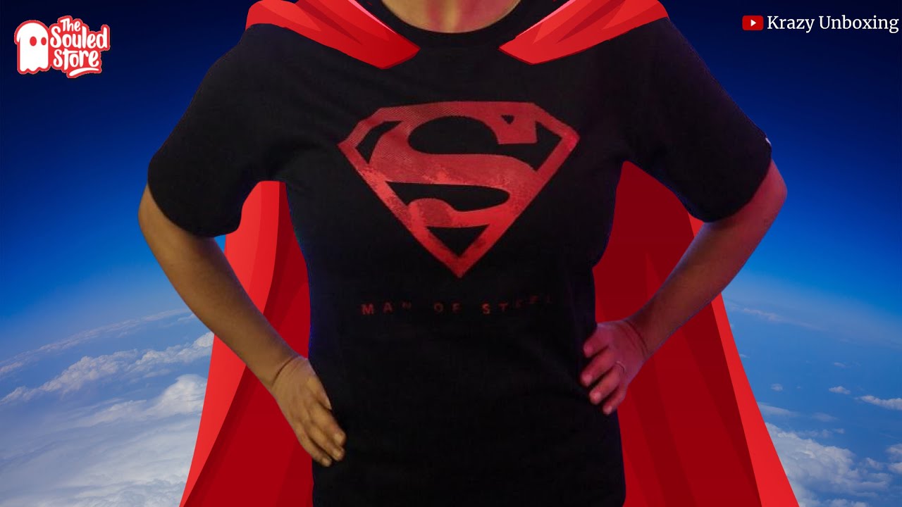 Superman T shirt from The Souled Store Unboxing | My soul is wearing the cape !