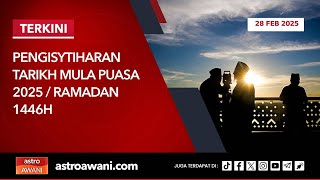 Download lagu [LANGSUNG] Pengisytiharan Tarikh Mula Puasa 2025 / Ramadan 1446H  | 28 Feb 2025 mp3