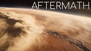 Aftermath of the Biggest Storm to Ever Hit Mars