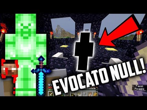ABBIAMO EVOCATO NULL! (GREEN STEVE SEED) - Minecraft ITA