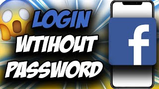 Facebook Login Code ✅ How to Open Facebook WITHOUT Password and Phone Number