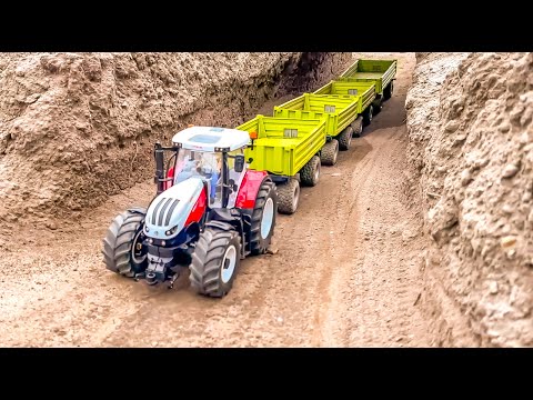 Tractors AT THE LIMIT, RC Trucks and heavy RC Machines collection!