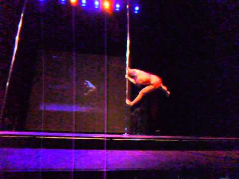Heidi Hildersley, 3rd place in The European Pole Dance Championships 2012