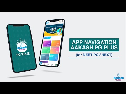 Aakash PG Plus App Navigation for NEET PG/NExT and INICET by Dr. Aseem Dewan | Aakash PG Plus