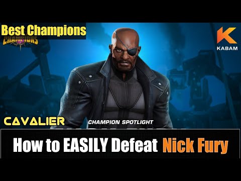 How to Easily Defeat Nick Fury |Cavalier/Uncollected - Marvel Contest of Champions