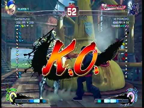 SSF4 AE Gantaemunia (Yun) vs POONGKO (Seth)