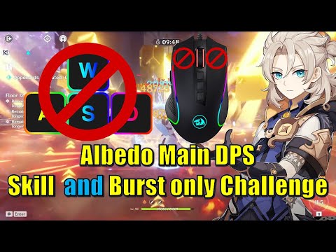 Albedo Main DPS (Skill and Burst Only Challenge)