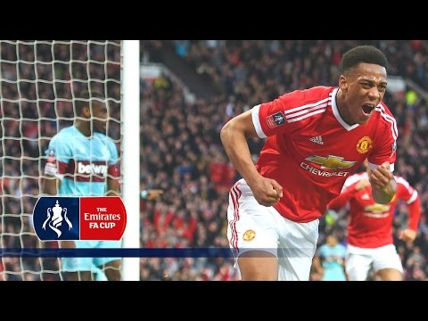 Man Utd 1-1 West Ham - Emirates FA Cup 2015/16 (R6) | Goals & Highlights