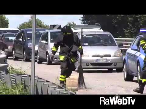 Frontale a Fosso Ghiaia: due feriti