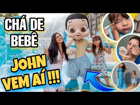 CHÁ DE BEBÊ DA TITIA JAQUE SOBRINHO | SE ARRUME COMIGO  * #vemJohn *