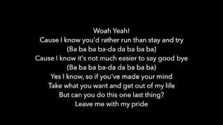 Sheppard - Let Me Down Easy (Lyrics)