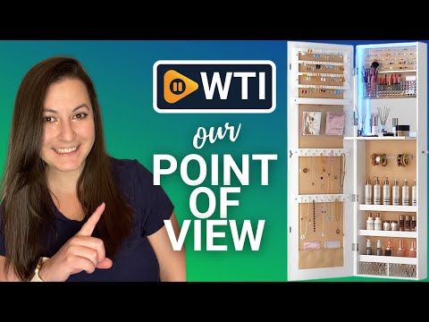 LVSOMT LED Jewelry Mirror Cabinets - WTI product video review
