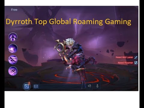 Dyrroth Best Build 2021 | Top Global Dyrroth Gameplay - Mobile - Legends