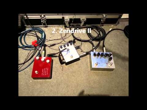 Klon KTR v.s Zendrive II v.s EGO ODS preamp~ clean boost