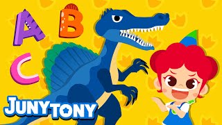 Download lagu Alphabet Dinosaurs🦕 | Dinosaurs A to Z Song | Alphabet Songs for Kids | Learn Engilsh | JunyTony mp3