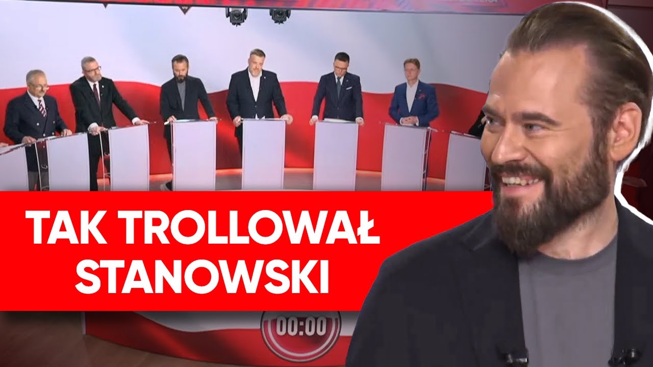 Stanowski na debacie: Wszystkie riposty i zaczepki