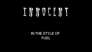 Fuel - Innocent - Karaoke