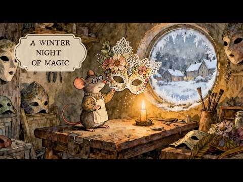 A Quiet Winter Masquerade ❄️🎭 | Gentle Storybook Music from The Quiet Village