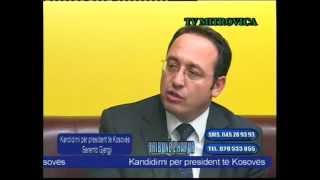 preview picture of video '1. Intervista Seremb Gjergji kandidat i pavarur per President te Kosoves'