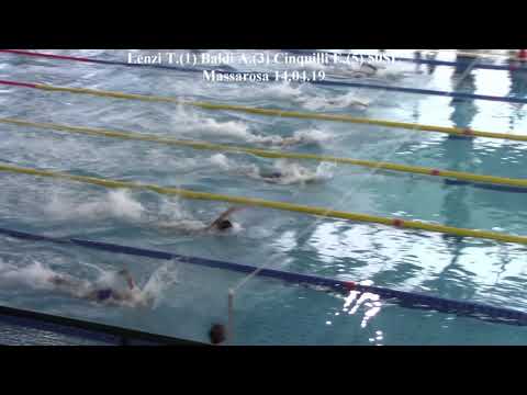 Lenzi T.(1) Baldi A.(3) Cinquilli E.(5) 50SL - Massarosa 14.04.19