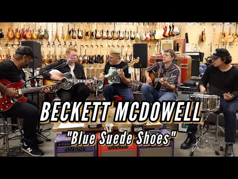 Beckett McDowell feat. Brooks Forsyth & Kirk Fletcher - "Blue Suede Shoes"
